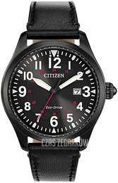 Citizen Eco Drive 180 Czarny/Skóra Ø42 mm BM6835-23E