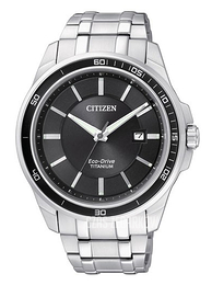 Citizen Super Titanium Czarny/Tytan Ø42 mm BM6920-51E