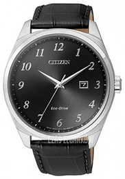 Citizen Eco Drive 180 Czarny/Skóra Ø42 mm BM7320-01E