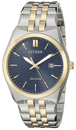 Citizen Dress Niebieski/Stal w odcieniu złota Ø40 mm BM7334-58L