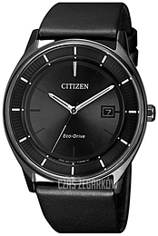 Citizen Eco Drive 180 Czarny/Skóra Ø40 mm BM7405-19E