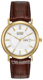 Citizen Biały/Skóra Ø38 mm BM8242-08A