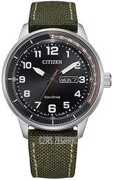 Citizen Urban Czarny/Skóra Ø42 mm BM8590-10E