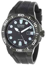 Citizen Czarny/Guma Ø45 mm BN0095-08E