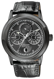 Citizen Czarny/Skóra Ø42 mm BU0035-06E