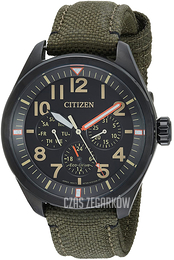 Citizen Czarny/Skóra Ø43 mm BU2055-16E