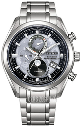 Citizen Tsuki-yomi Biały/Tytan Ø43 mm BY1010-81H