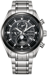 Citizen Tsuki-yomi Tsuki-yomi Czarny/Tytan Ø42 mm BY1018-80E