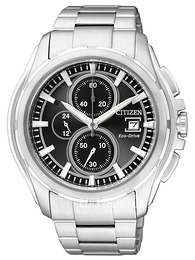 Citizen Sport Chrono Czarny/Stal Ø46 mm CA0270-59F