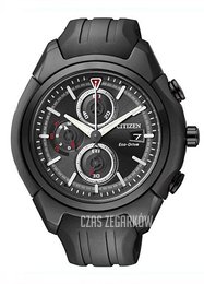 Citizen Sport Chrono Czarny/Guma Ø45 mm CA0285-01E
