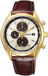 Citizen Eco Drive 180 Beżowy/Skóra Ø40 mm CA0452-01P