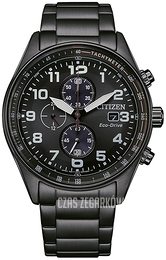 Citizen Eco Drive Czarny/Stal Ø43 mm CA0775-79E