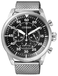 Citizen Chrono Czarny/Stal Ø44.8 mm CA4210-59E