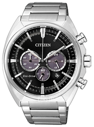 Citizen Chrono Czarny/Stal Ø44 mm CA4280-53E