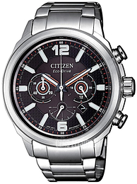 Citizen Chrono Czarny/Stal Ø43 mm CA4380-83E