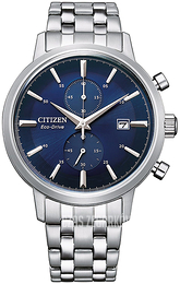 Citizen Chrono Niebieski/Stal Ø42 mm CA7060-88L