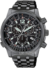 Citizen Radio Controlled Czarny/Stal Ø43.7 mm CB5867-87H