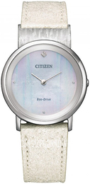 Citizen Titanium Biały/Skóra Ø31 mm EG7091-14A
