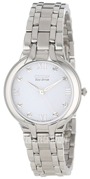 Citizen Bella Biały/Stal Ø29 mm EM0130-54A