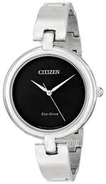 Citizen Silhouette Czarny/Stal Ø34 mm EM0220-88E