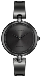 Citizen Silhouette Czarny/Stal Ø34 mm EM0225-84E