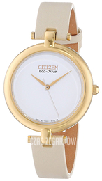 Citizen Biały/Skóra Ø34 mm EM0252-06A
