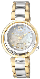 Citizen Srebrny/Stal w odcieniu złota Ø30 mm EM0326-52D