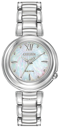 Citizen Biały/Stal Ø30 mm EM0330-55D