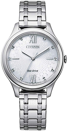 Citizen Srebrny/Stal Ø32 mm EM0500-73A