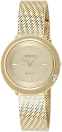 Citizen Diamond Żółte złoto/Stal w odcieniu złota Ø31 mm EM0642-87P