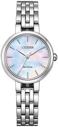 Citizen Eco Drive Biały/Stal Ø28 mm EM0990-81Y
