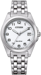 Citizen Eco Drive 180 Biały/Stal Ø34 mm EO1210-83A