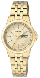 Citizen Dress Żółte złoto/Stal w odcieniu złota Ø28 mm EQ0603-59P