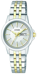 Citizen Dress Srebrny/Stal w odcieniu złota Ø28 mm EQ0608-55A