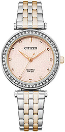Citizen Elegance Różowe złoto/Stal w kolorze różowego złota Ø30 mm ER0218-53X