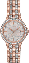 Citizen Srebrny/Stal w kolorze różowego złota Ø28 mm EW2348-56A