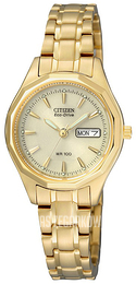 Citizen Sport Żółte złoto/Stal w odcieniu złota Ø26 mm EW3142-56PE