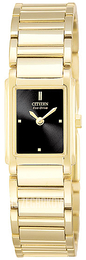 Citizen Czarny/Stal w odcieniu złota EW9252-55E