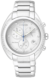 Citizen Eco Drive 180 Srebrny/Stal Ø36 mm FB1381-54A