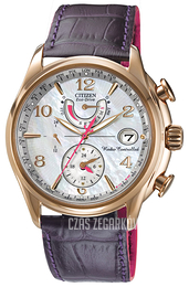 Citizen Radio Controlled Niebieski/Skóra Ø39 mm FC0003-00D