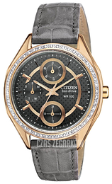 Citizen Drive Szary/Skóra Ø34 mm FD1063-06H
