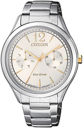 Citizen Multifunction Biały/Stal Ø36 mm FD4024-87A