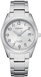 Citizen Eco Drive 180 Srebrny/Tytan Ø34 mm FE6150-85A