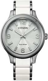 Citizen Dress Srebrny/Guma Ø36.8 mm FE7071-84A