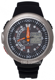 Citizen Dress Czarny/Guma Ø50 mm JV0000-01E