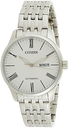 Citizen Mechanical Biały/Stal Ø40 mm NH8350-59A