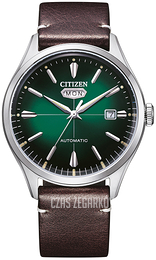 Citizen C7 Zielony/Skóra Ø40.2 mm NH8390-03XE