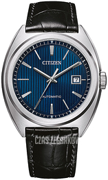 Citizen Classic Niebieski/Skóra Ø42 mm NJ0100-46L
