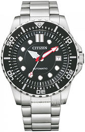 Citizen Mechanical Czarny/Stal Ø43 mm NJ0120-81E