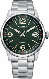Citizen Pilot Zielony/Stal Ø42 mm NJ0160-87X